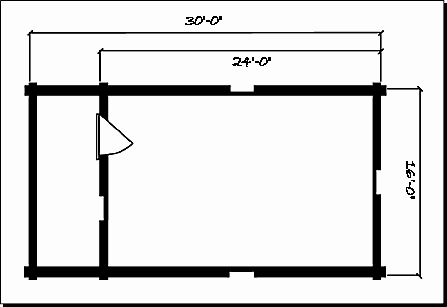 12X20 Cabin Floor Plans