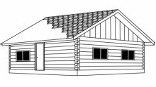 Log Cabin Kits - Log Home floor plans- 1-866-Logkits.com - Mather, WI